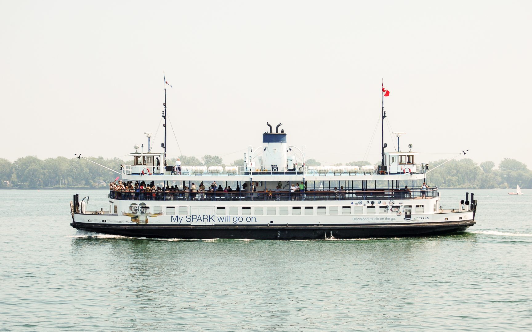 A Ferry in Toronto Harbour